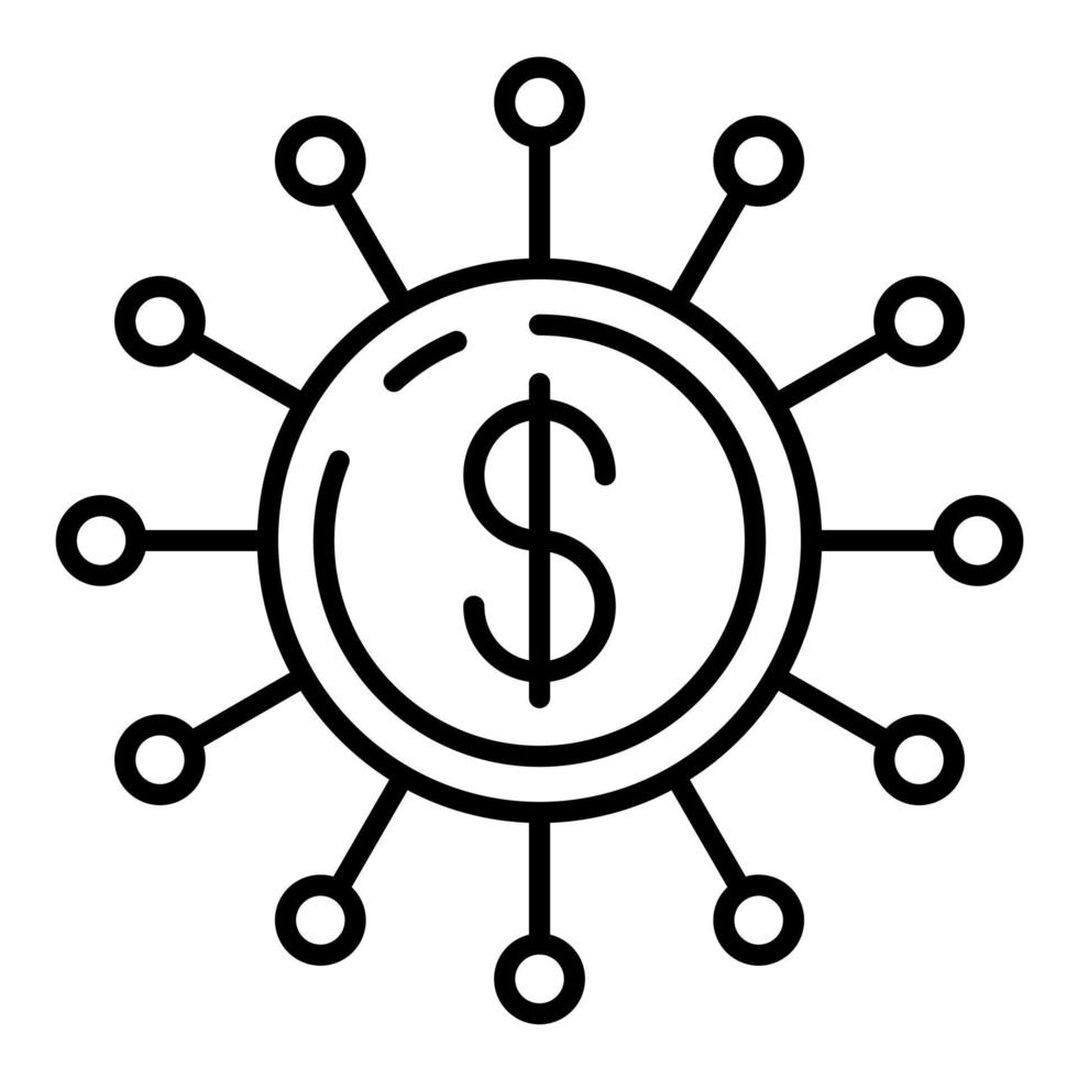 Crowdsourcing vector icon