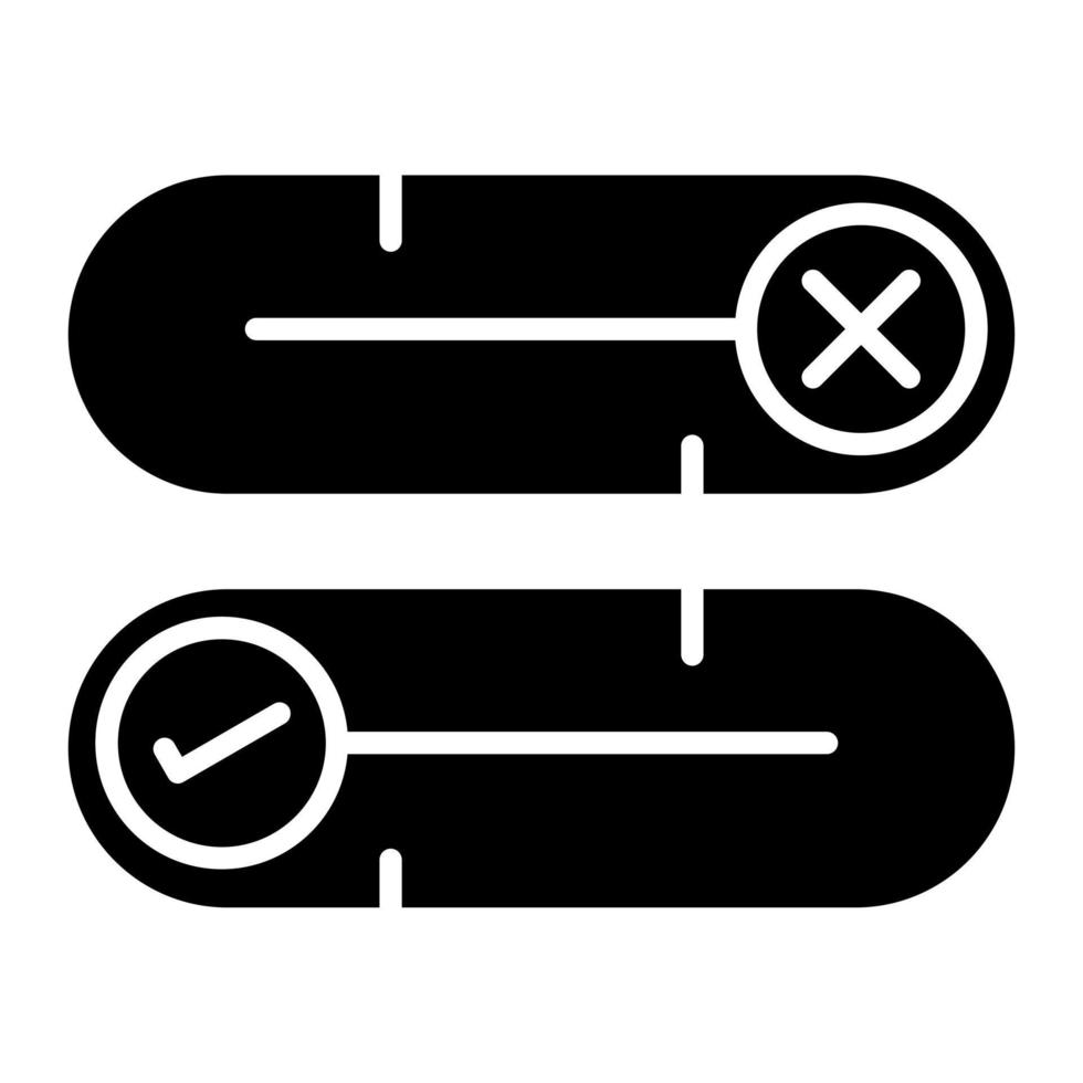 Boolean vector icon 21708273 Vector Art at Vecteezy