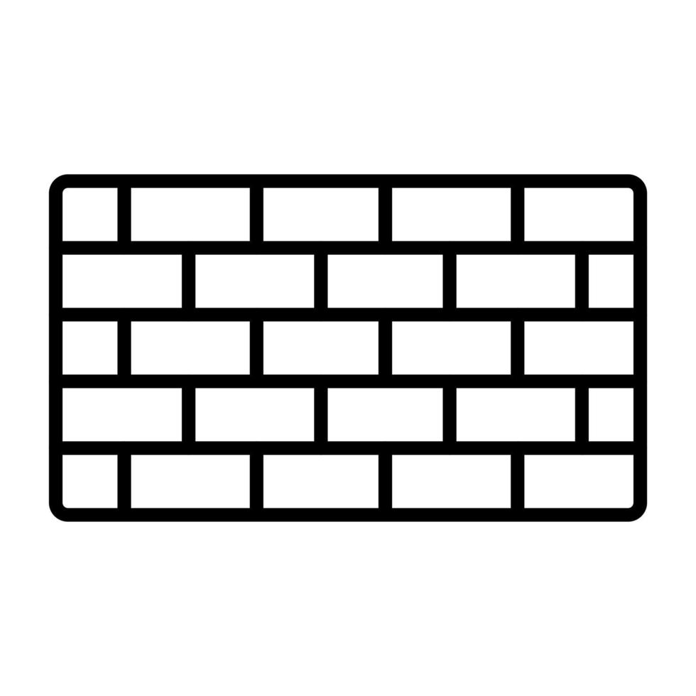 Bricks vector icon