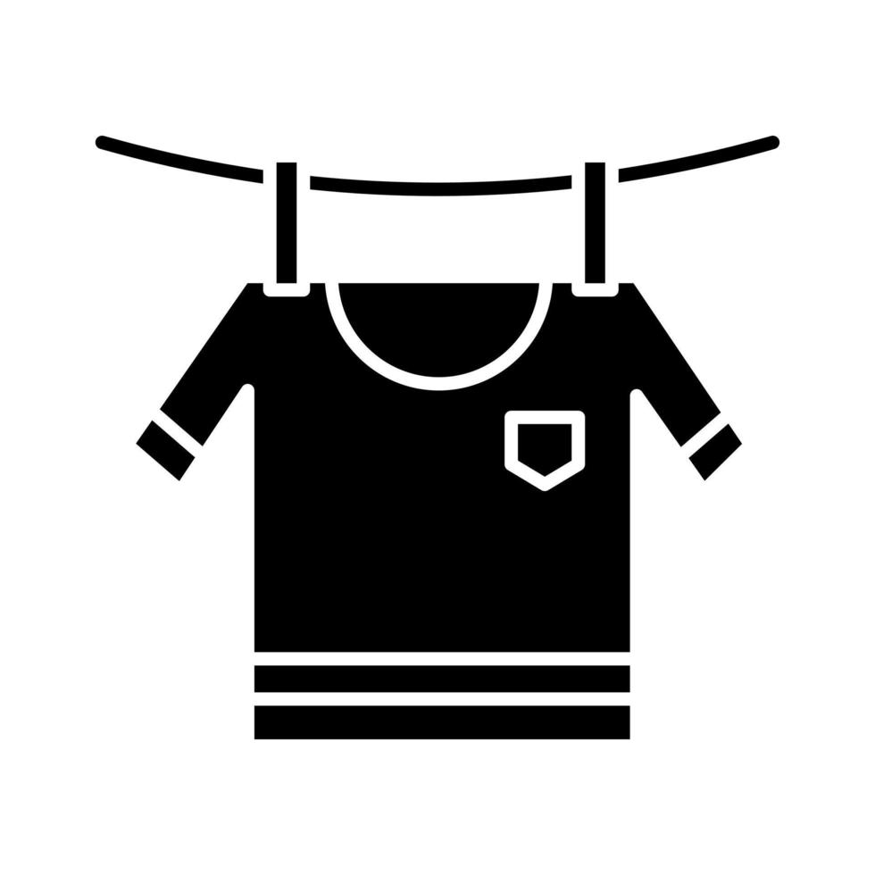 Drying Clothes vector icon