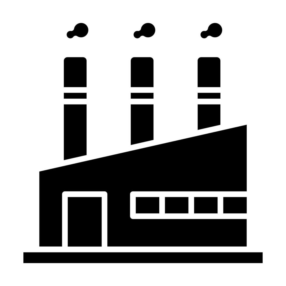 Factory vector icon
