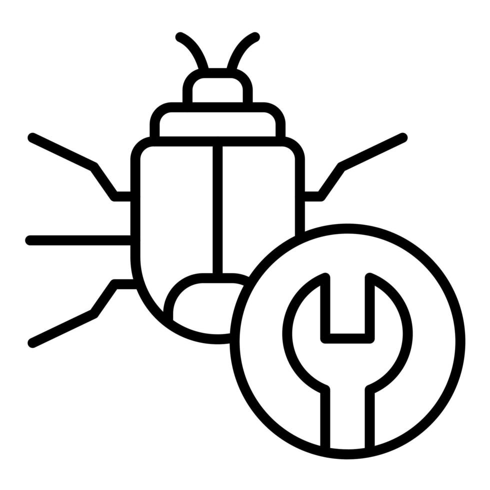 Bug Fixes vector icon