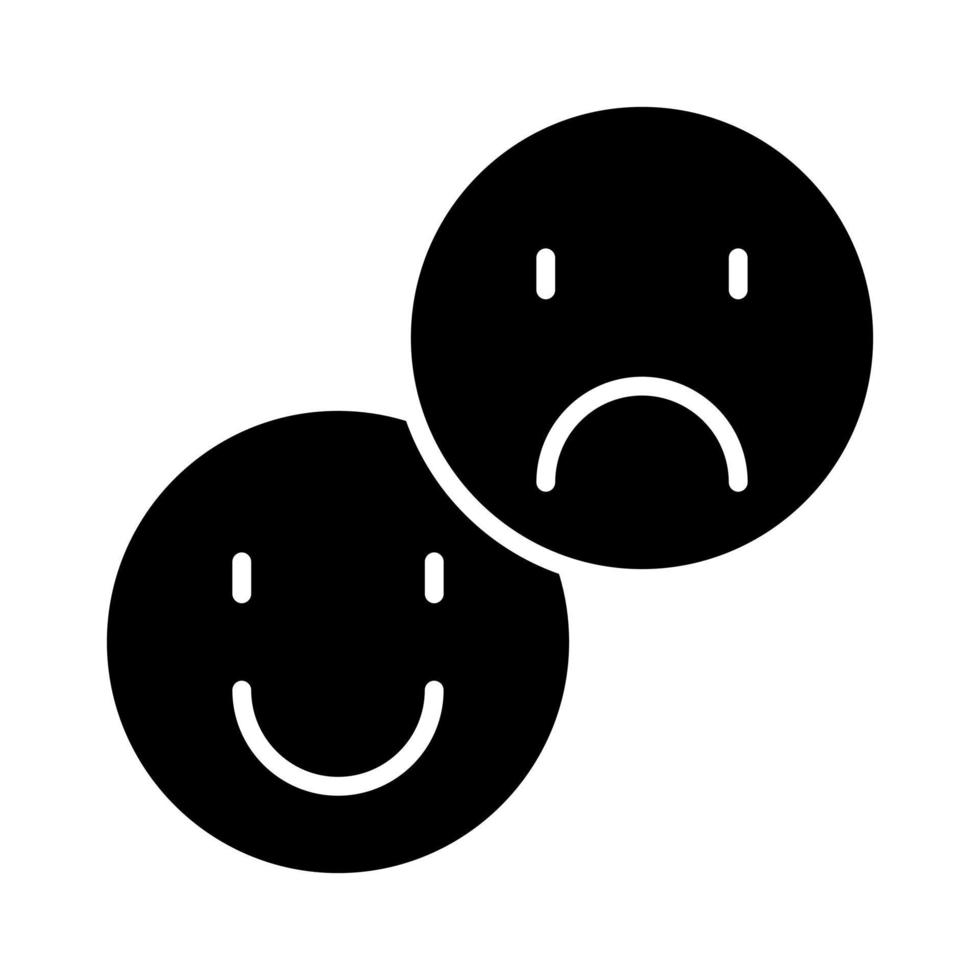 Emotional vector icon