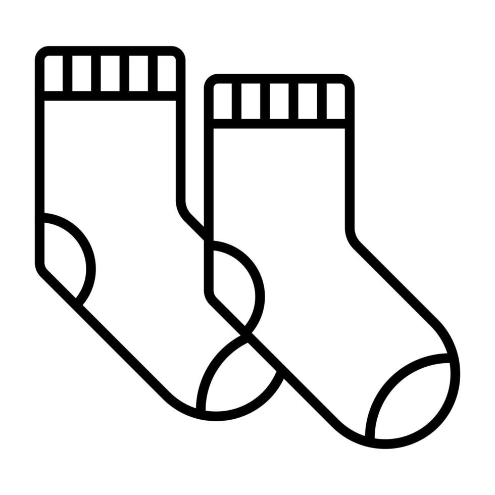 Socks vector icon