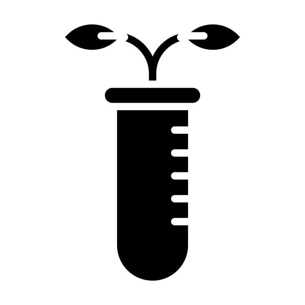 Plany Test Tube vector icon