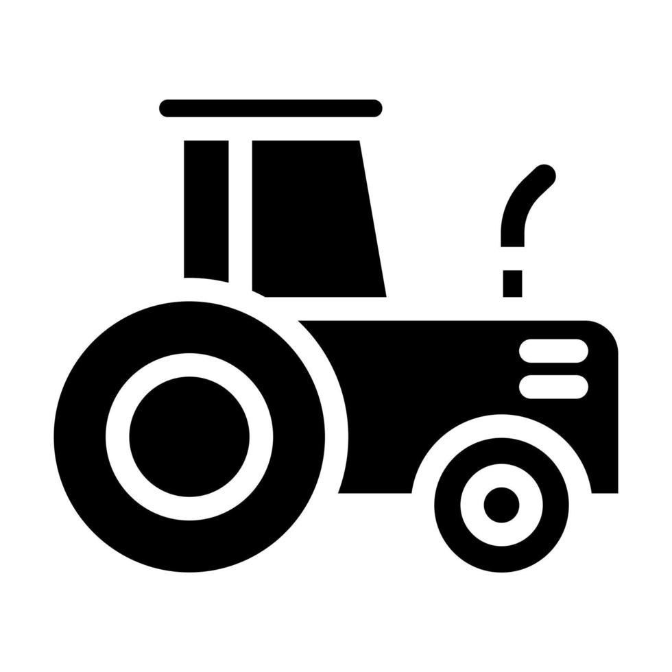 Tractor vector icon