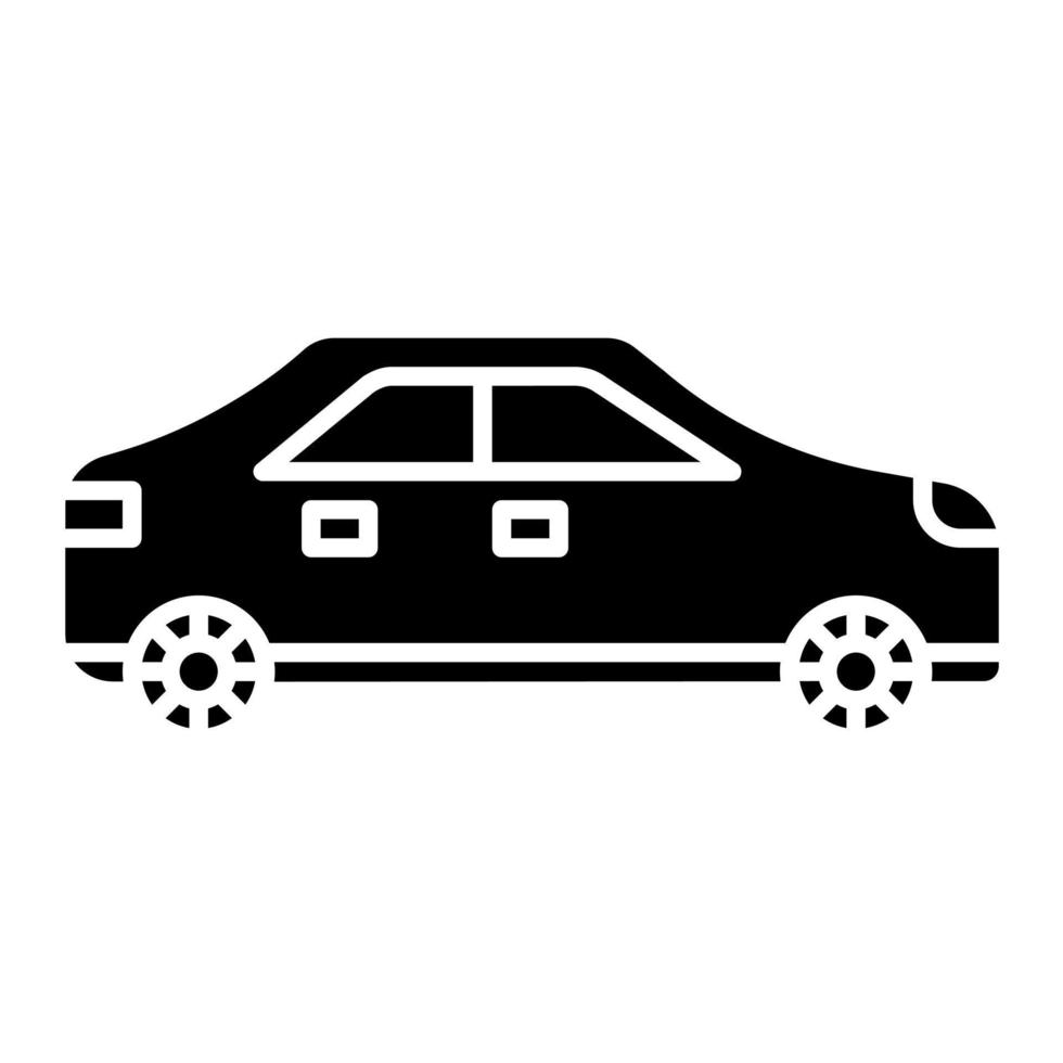 icono de vector de coche