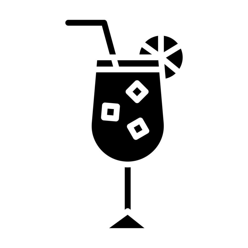 Cocktail vector icon