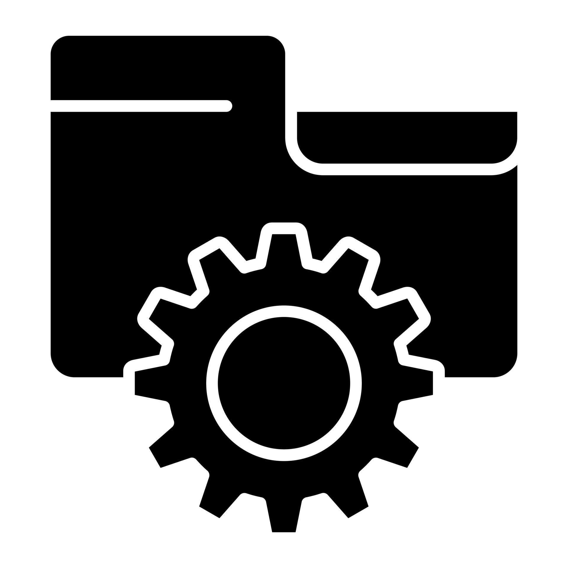 Project Folder vector icon 21709070 Vector Art at Vecteezy