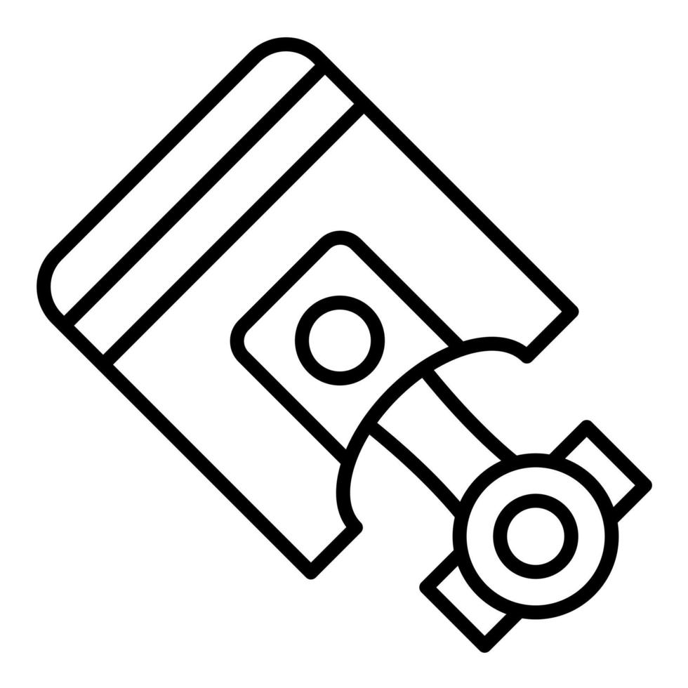 Piston vector icon