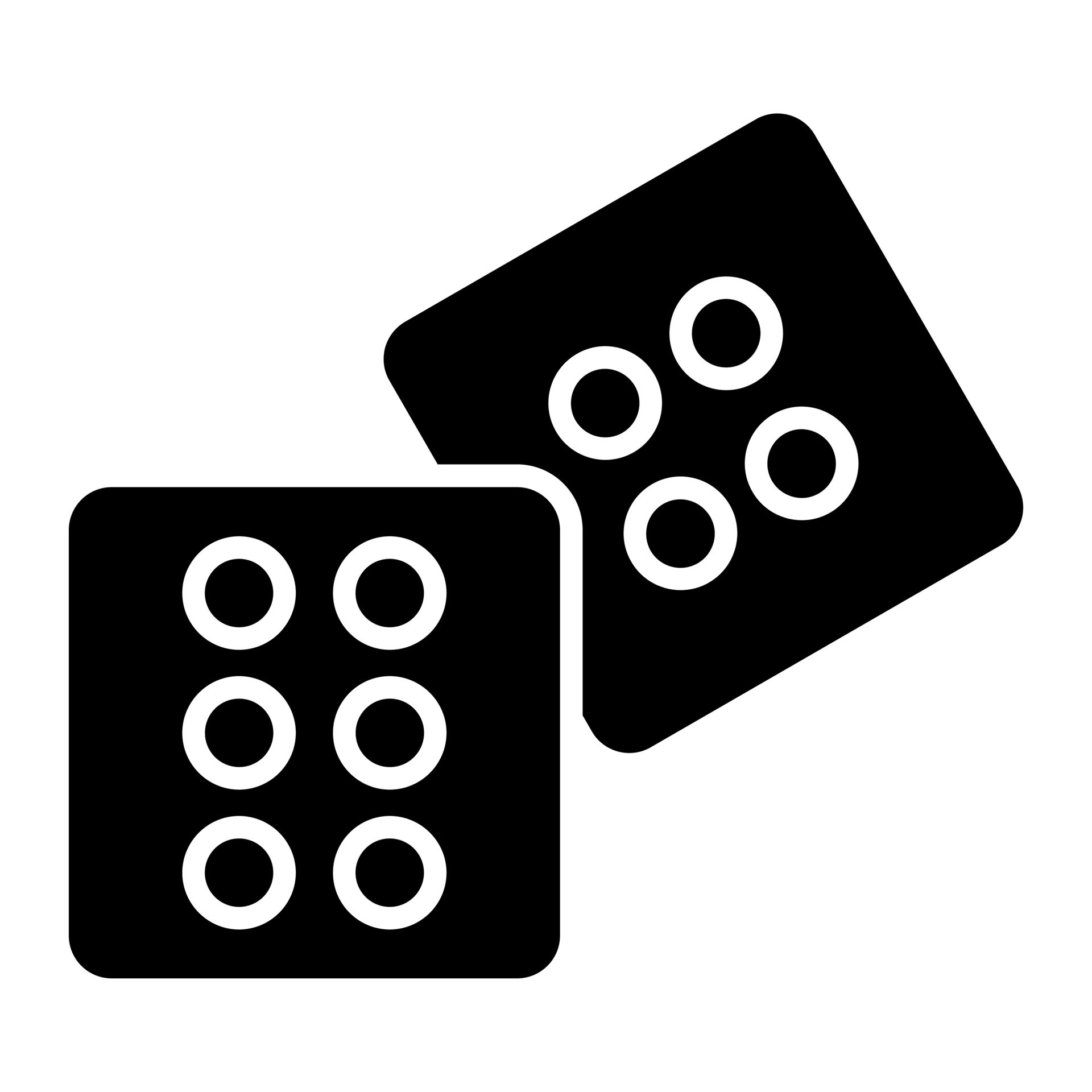 Dice vector icon 21709192 Vector Art at Vecteezy