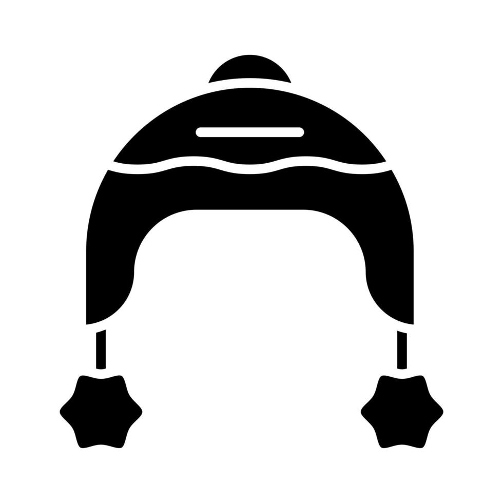 Earflaps vector icon
