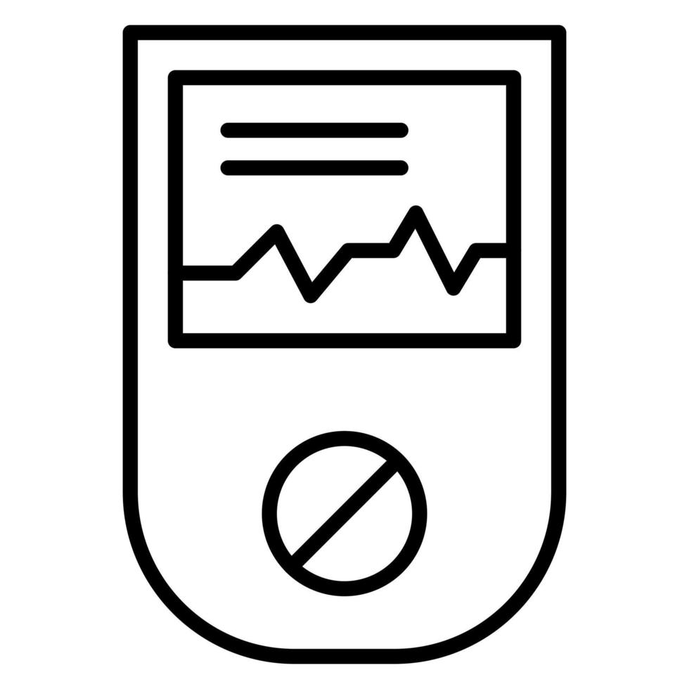 Pulse Meter vector icon