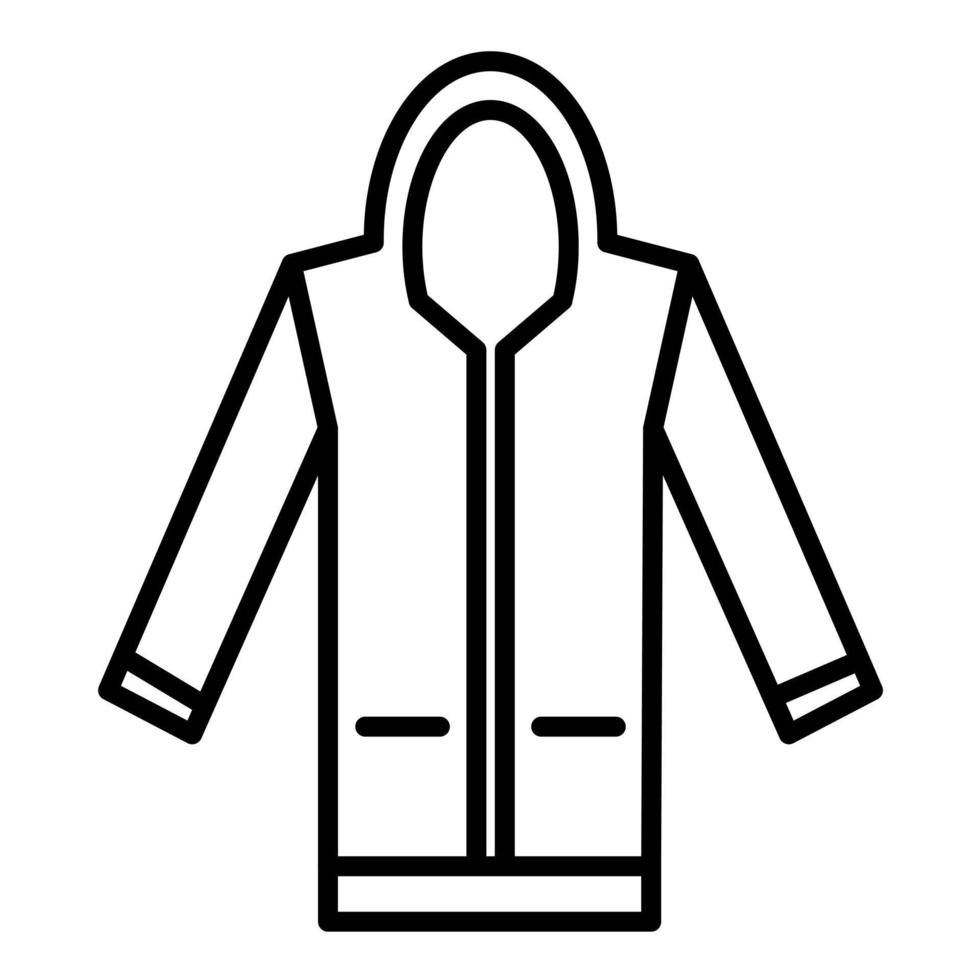 Coat vector icon