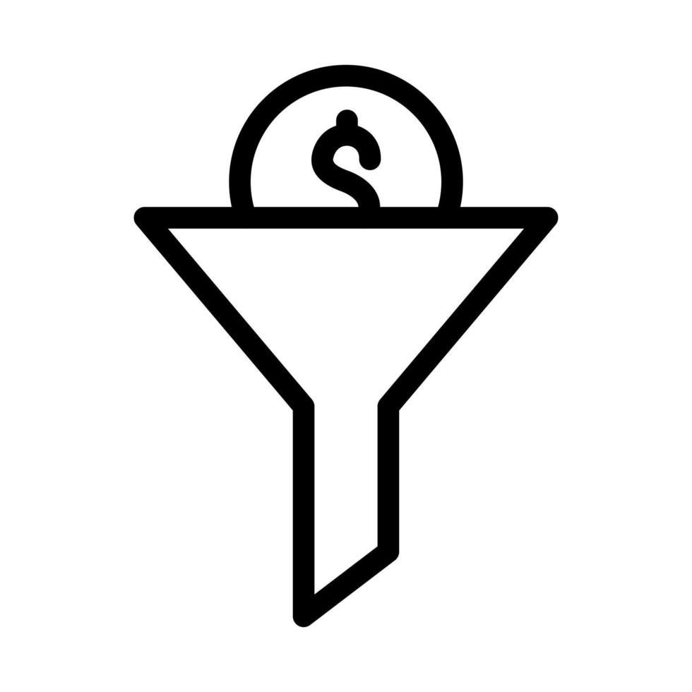 Sale Funnel vector icon