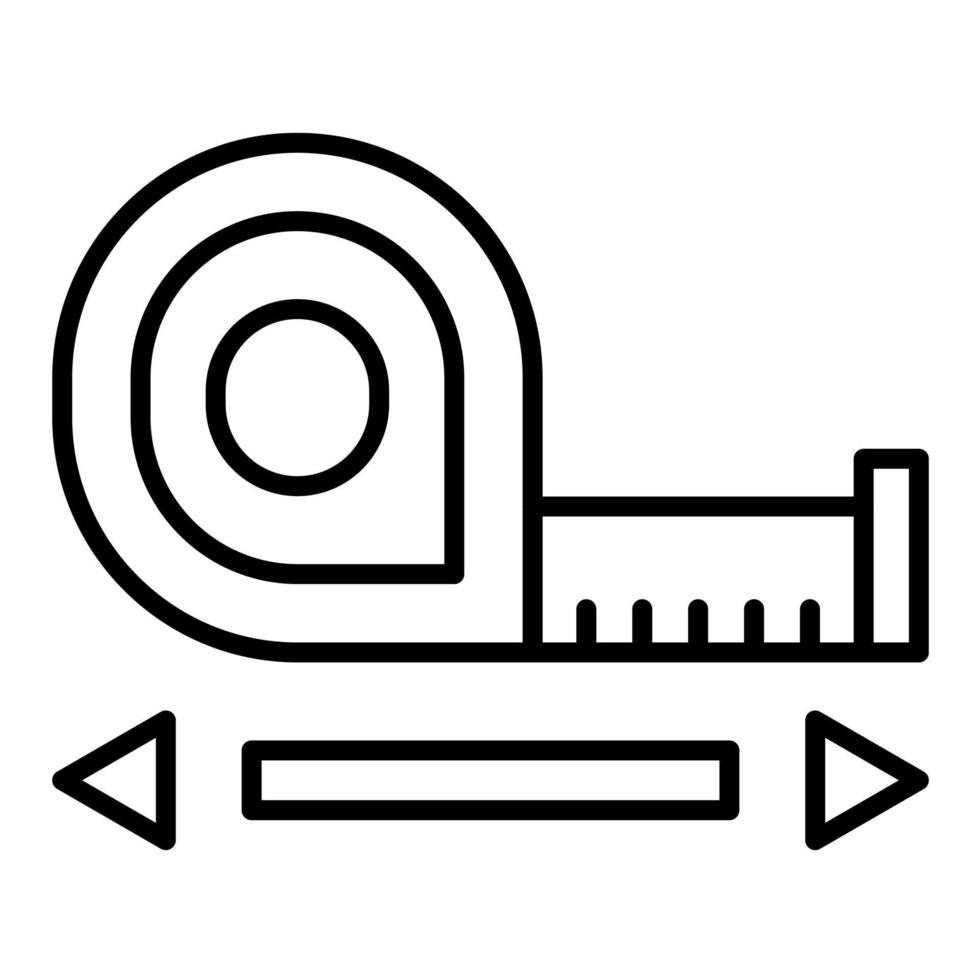 Measure Tape vector icon