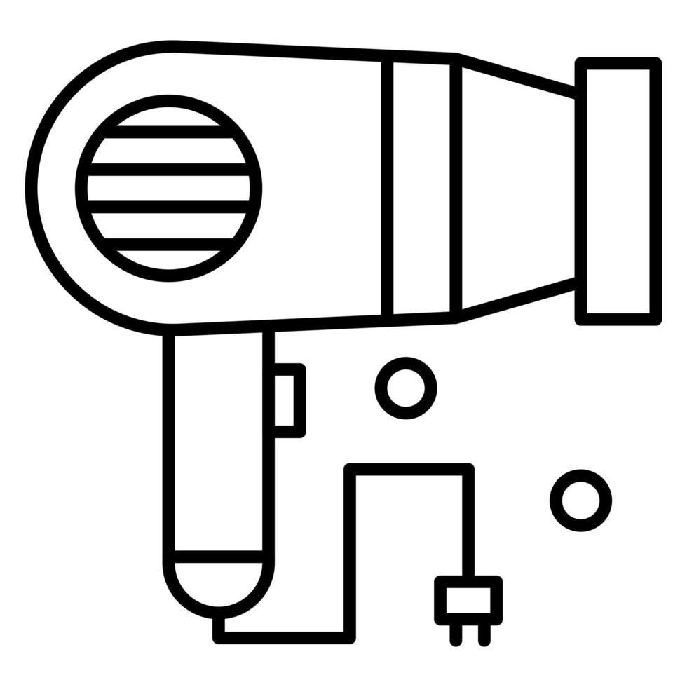 Hairdryer vector icon