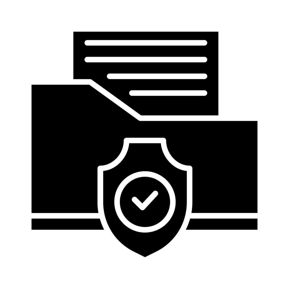 File Protection vector icon