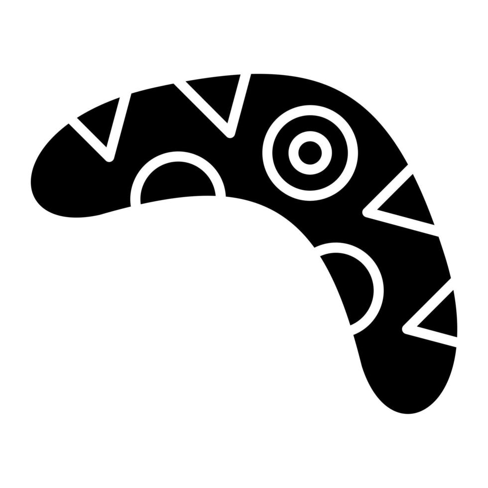 Boomerang vector icon