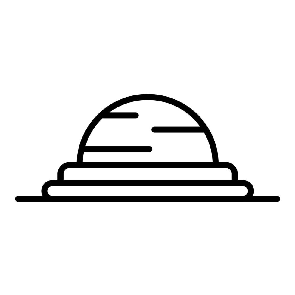 Bosu Ball vector icon