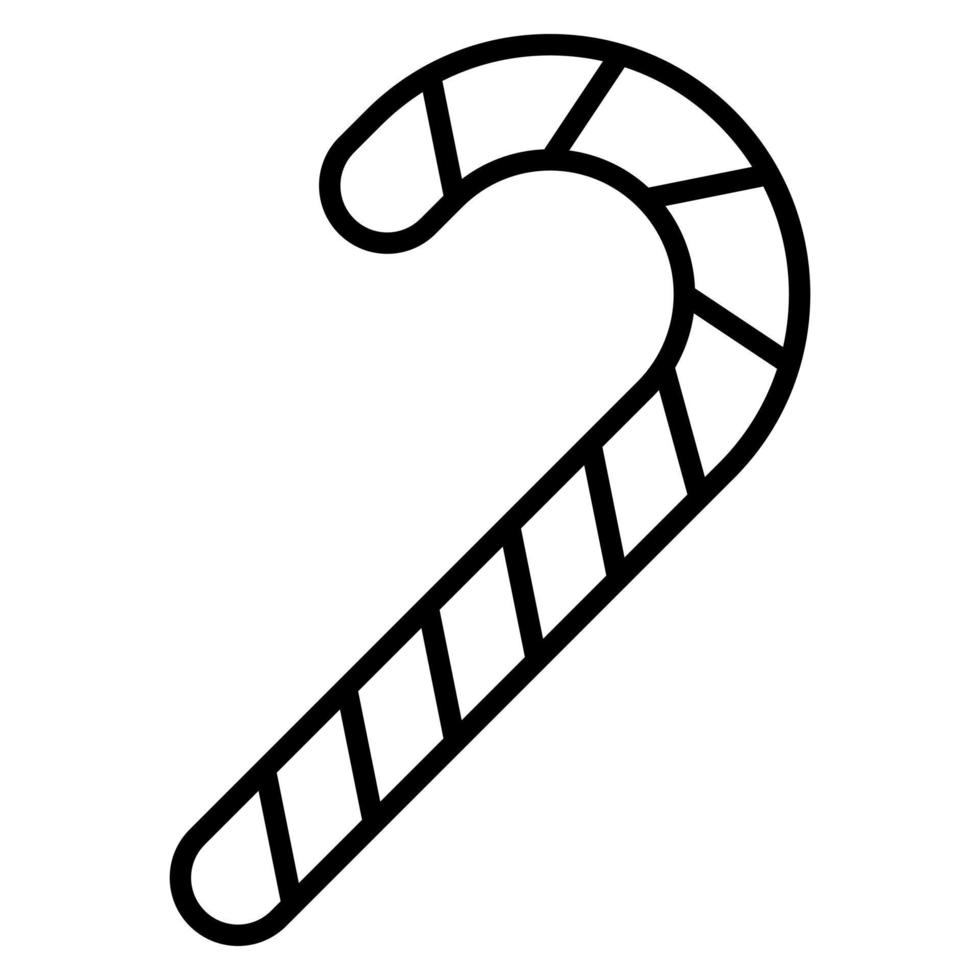 Candy Cane vector icon