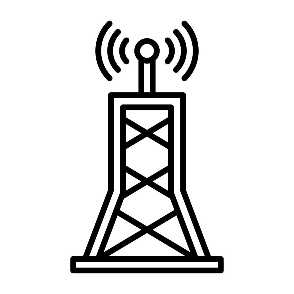 Signal Tower vector icon