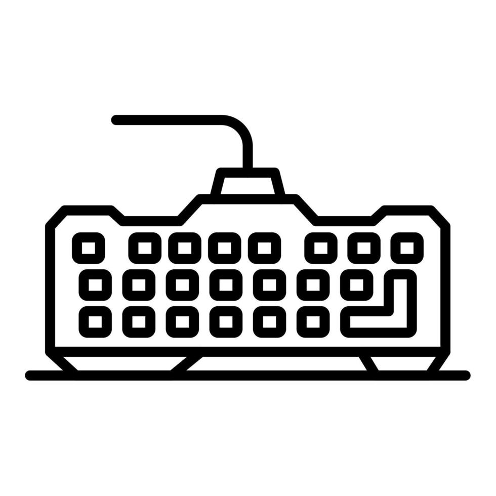 Gaming Keyboard vector icon