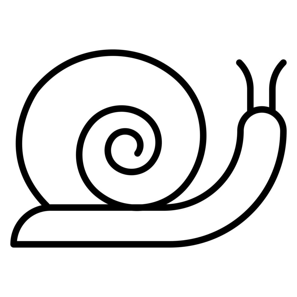 Snail vector icon