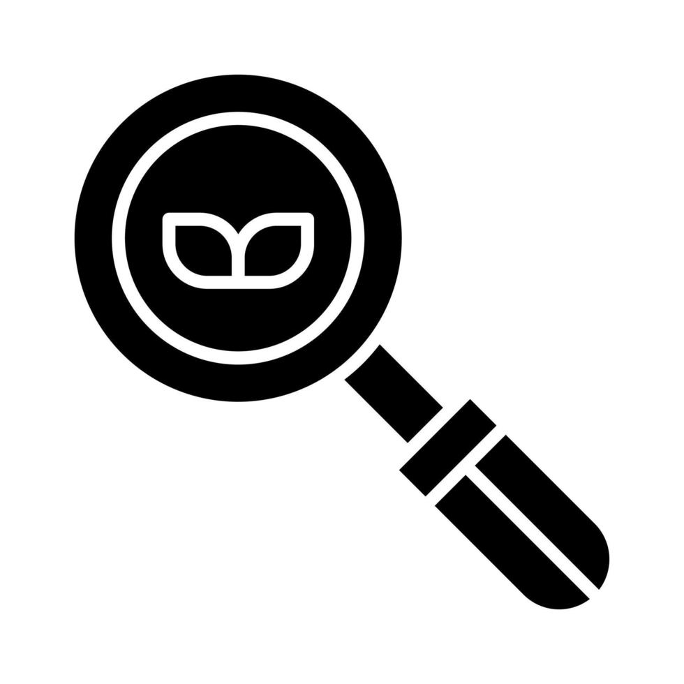 Eco Research vector icon