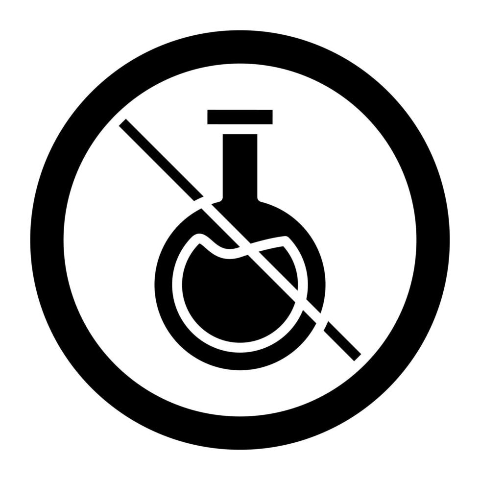 No Preservatives vector icon