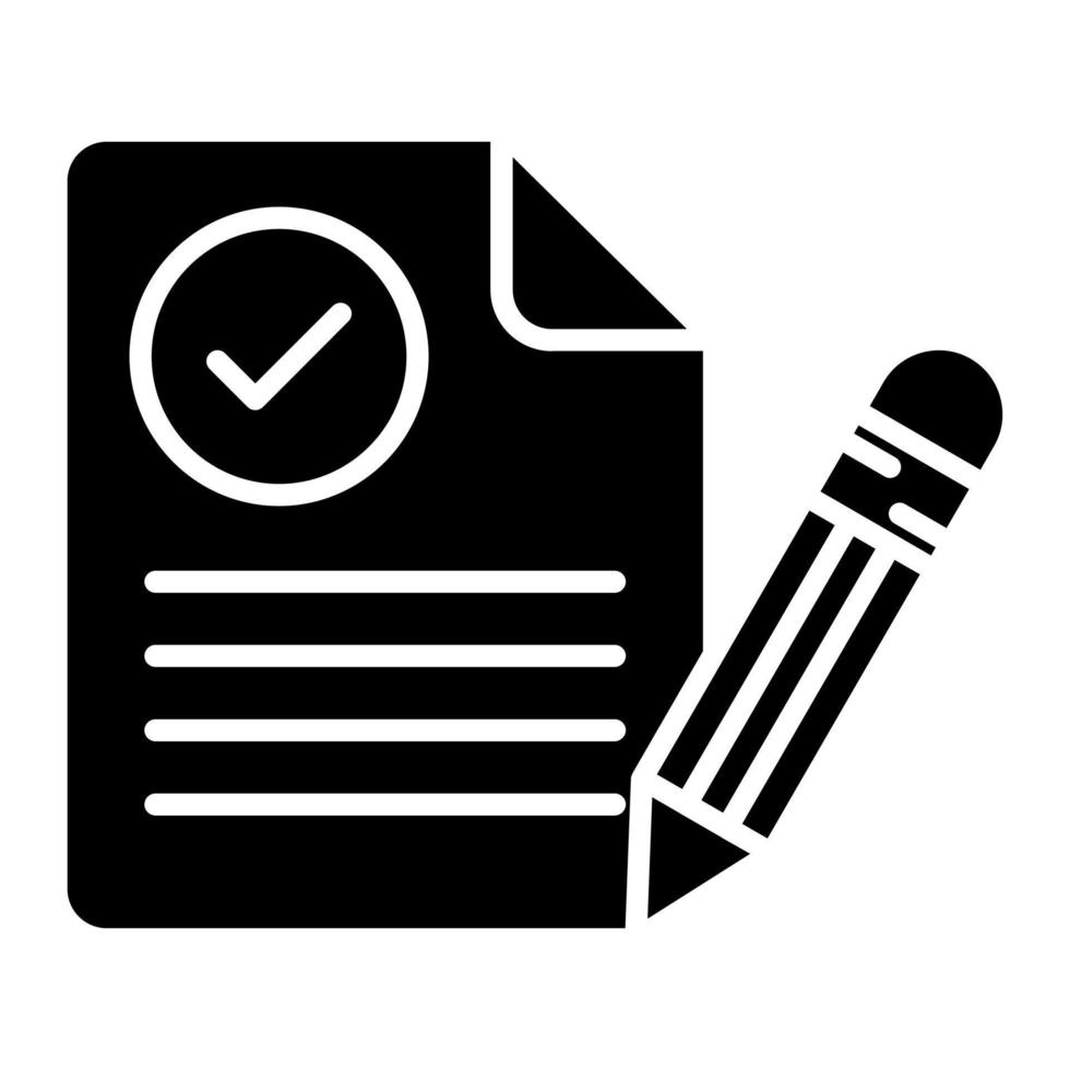 Project Briefing vector icon