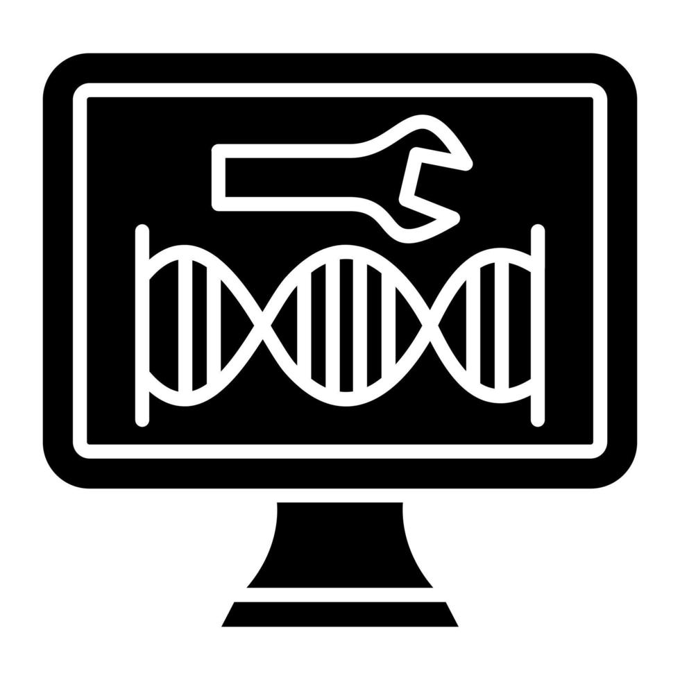 Genetic Engineering vector icon