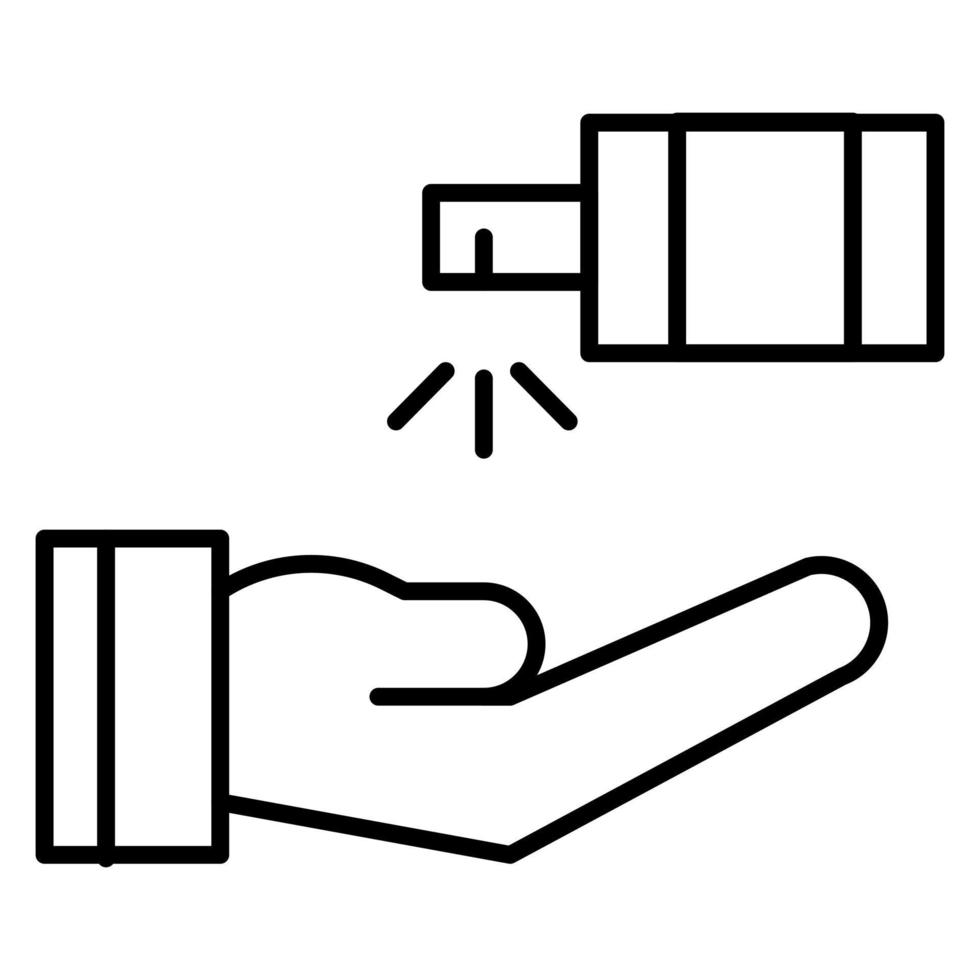 Hand Sanitizer vector icon