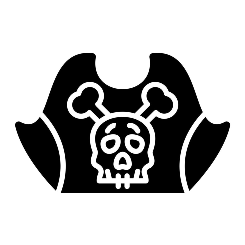 Pirate Cap vector icon