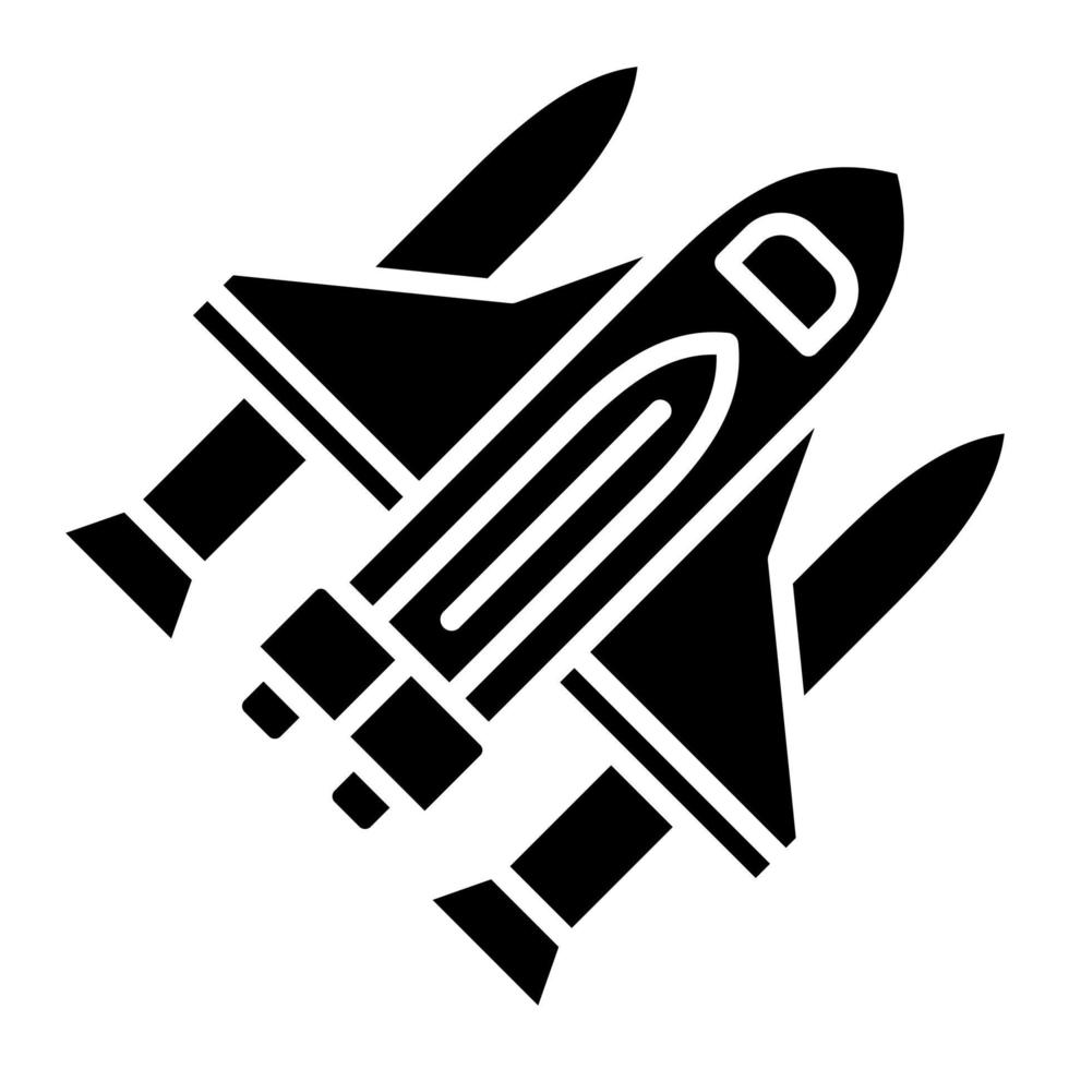 Space Shuttle vector icon