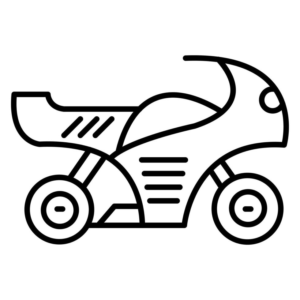 Motorbike vector icon