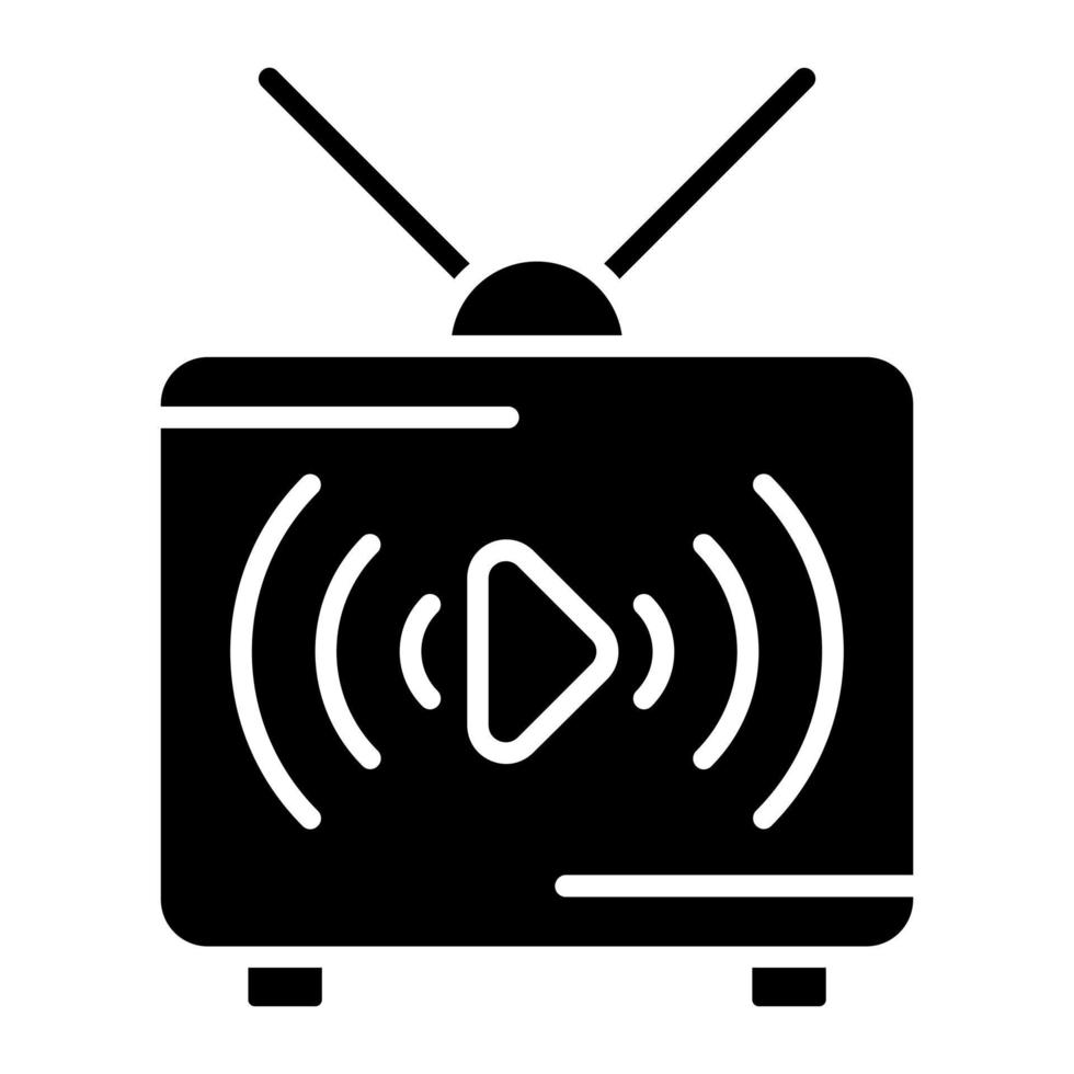 Live Channel vector icon