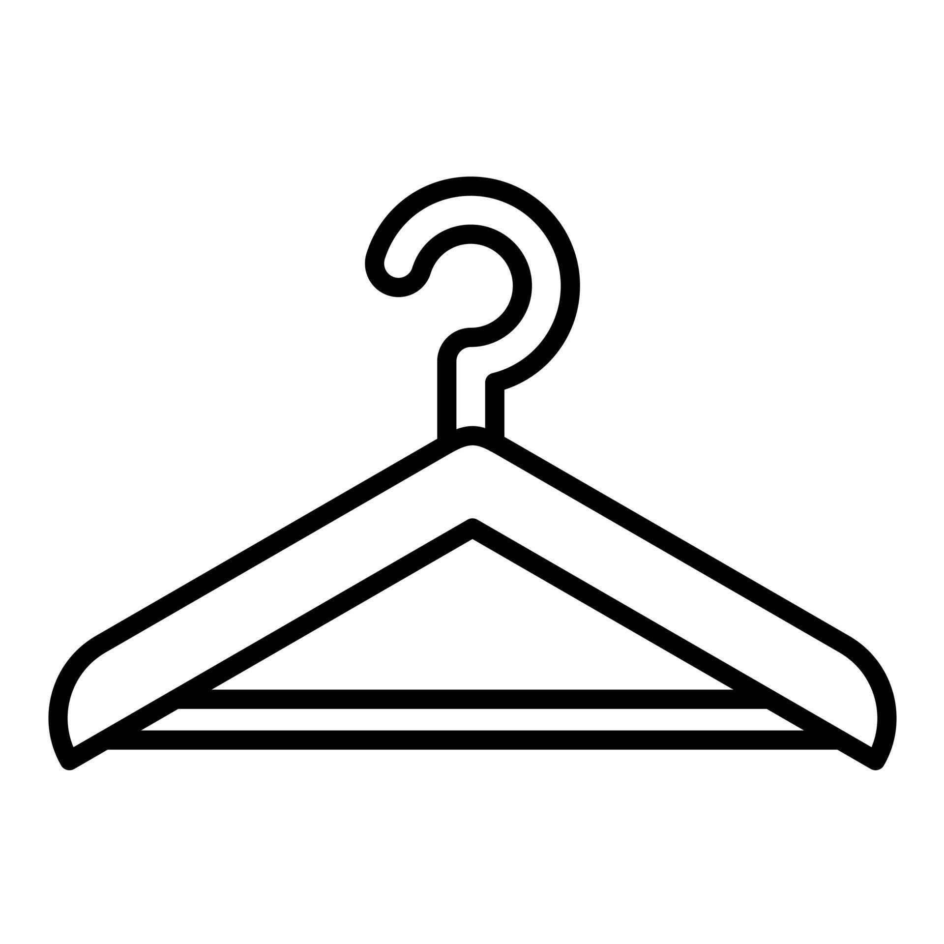 Clothes Hanger vector icon 21710432 Vector Art at Vecteezy