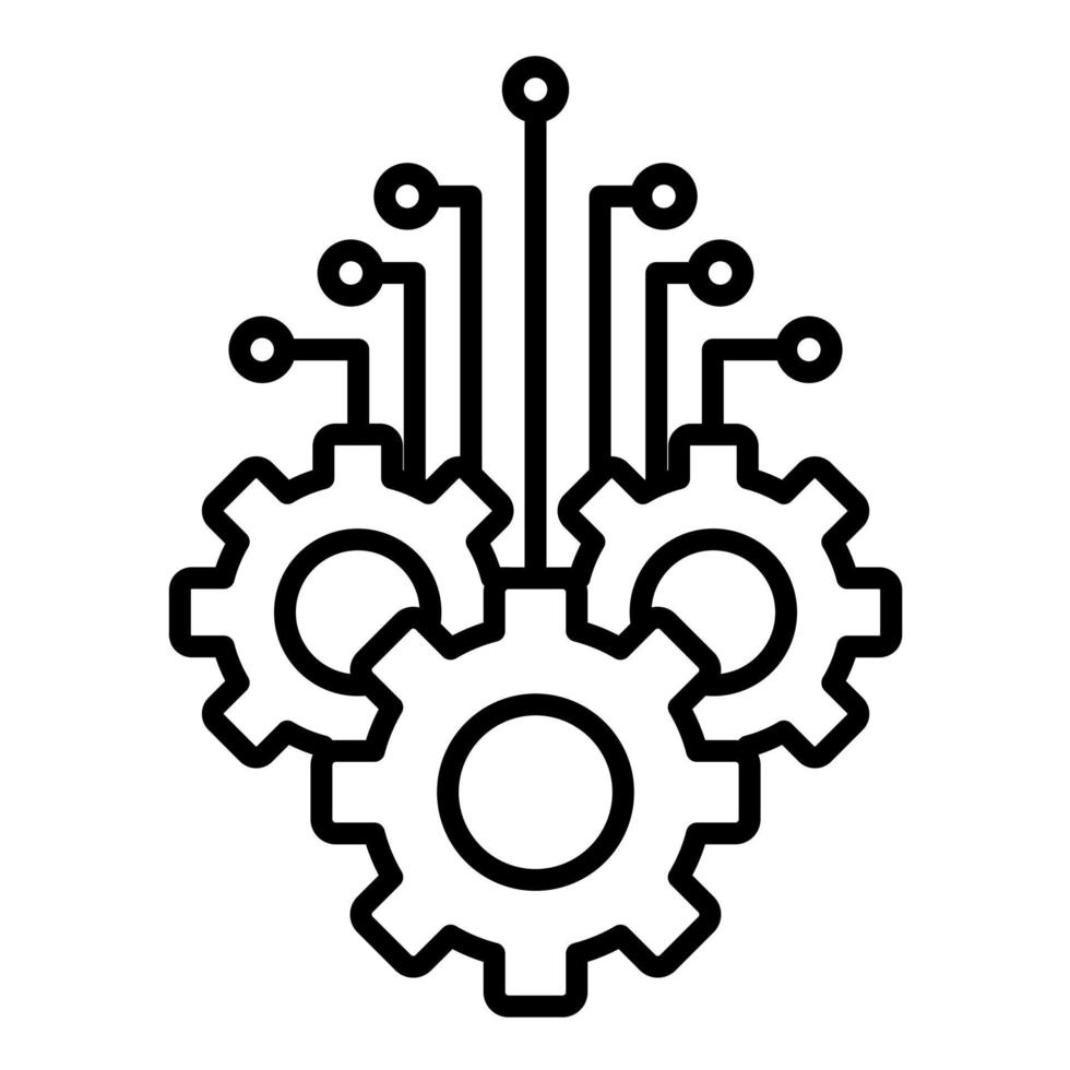 icono de vector de integración