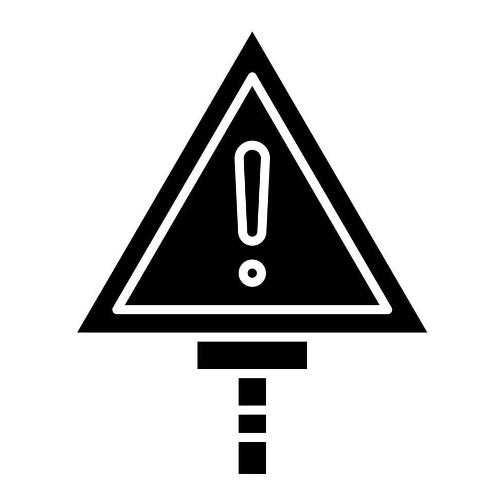 Warning Sign vector icon