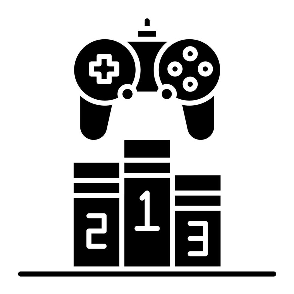 Game Ranking vector icon