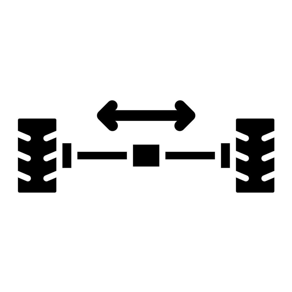 Wheel Alignment vector icon