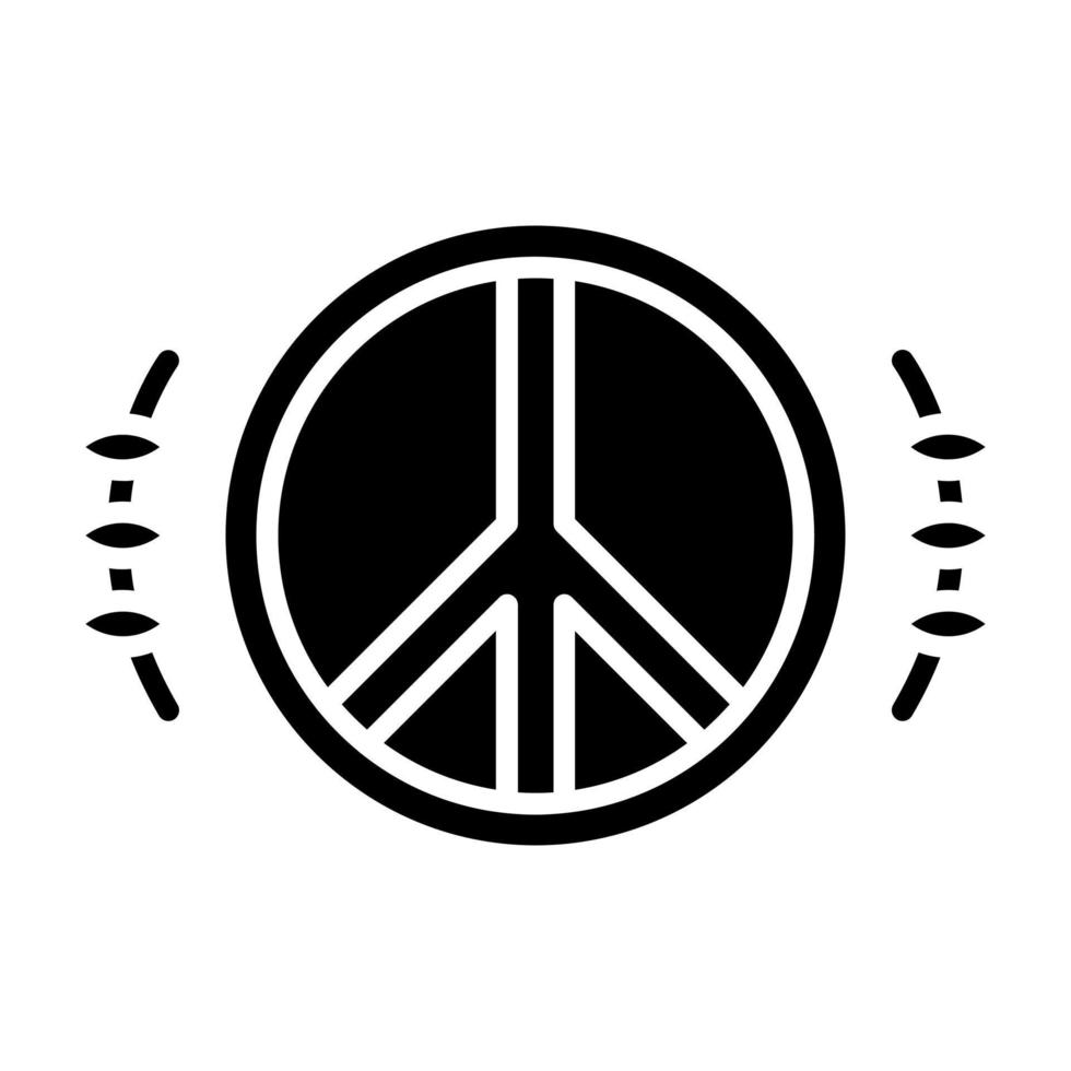 Peace vector icon