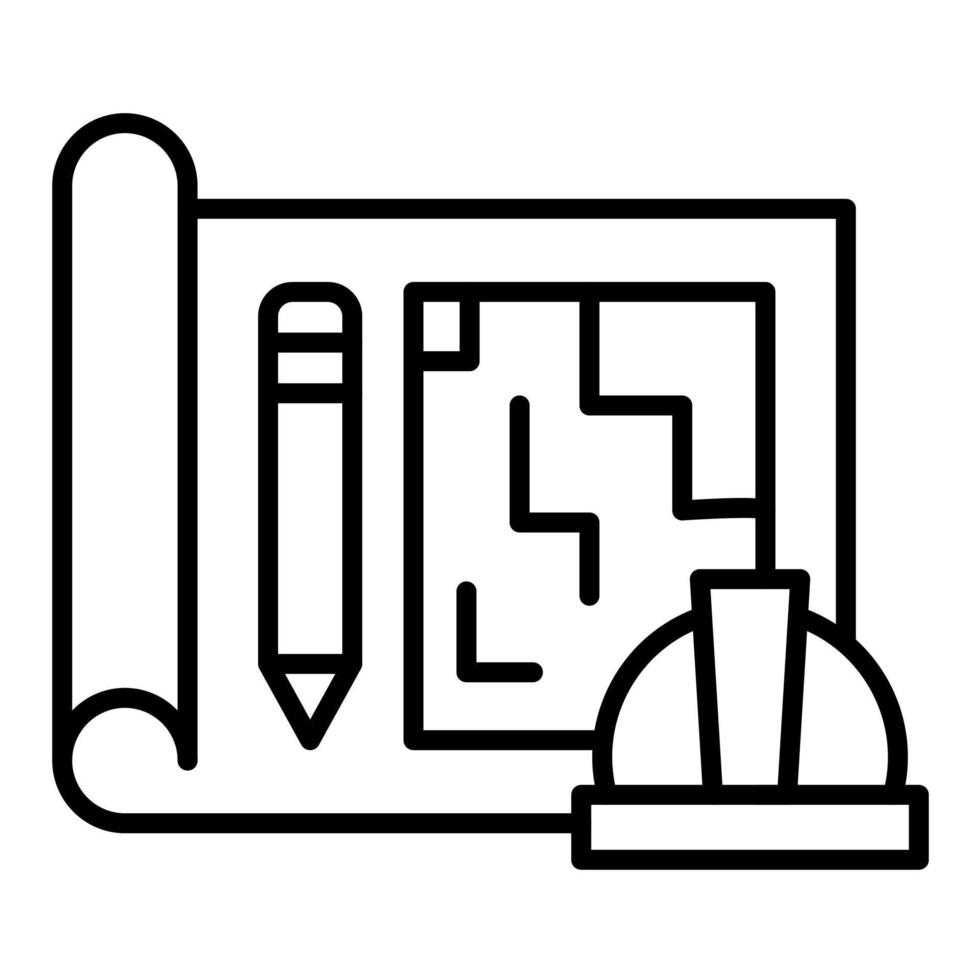 Engineering Sketch vector icon