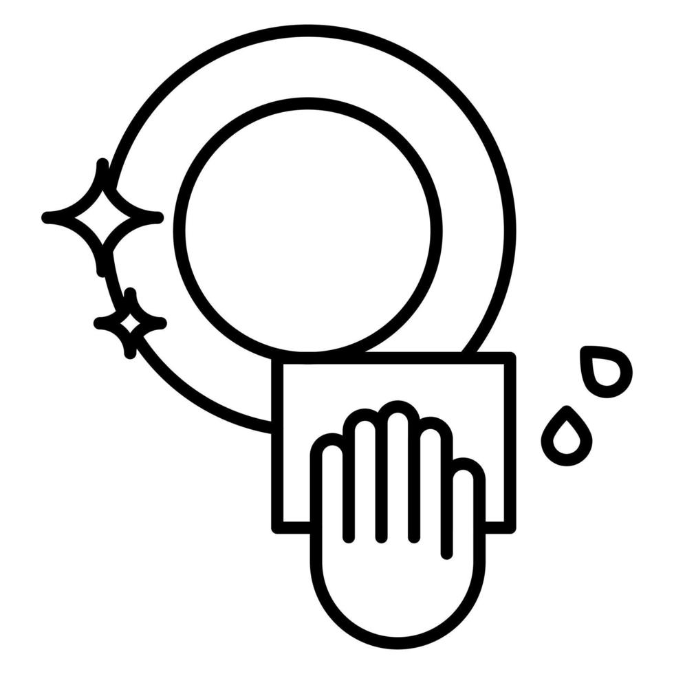 Dishwashing vector icon 21710670 Vector Art at Vecteezy