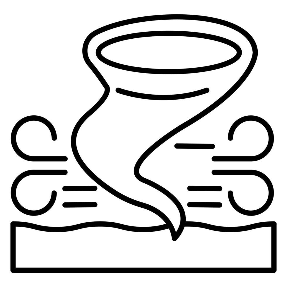 Cyclone vector icon