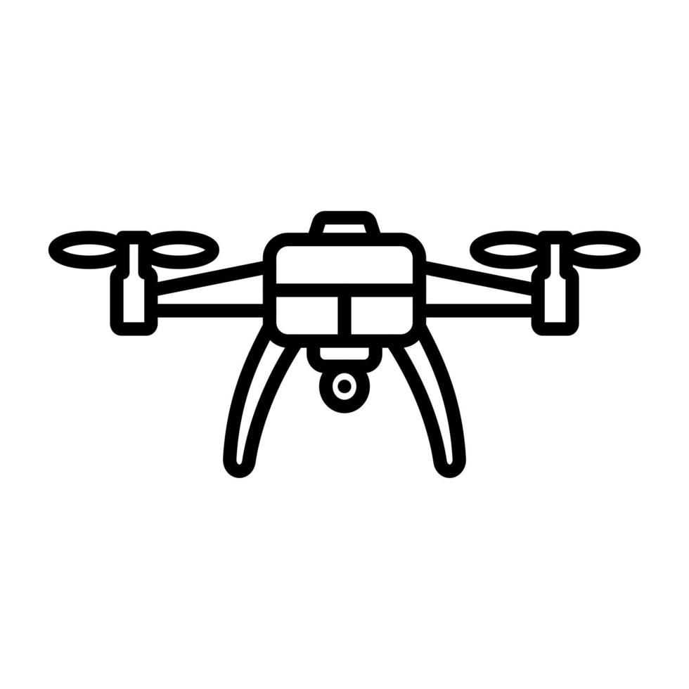 Smart Drone vector icon