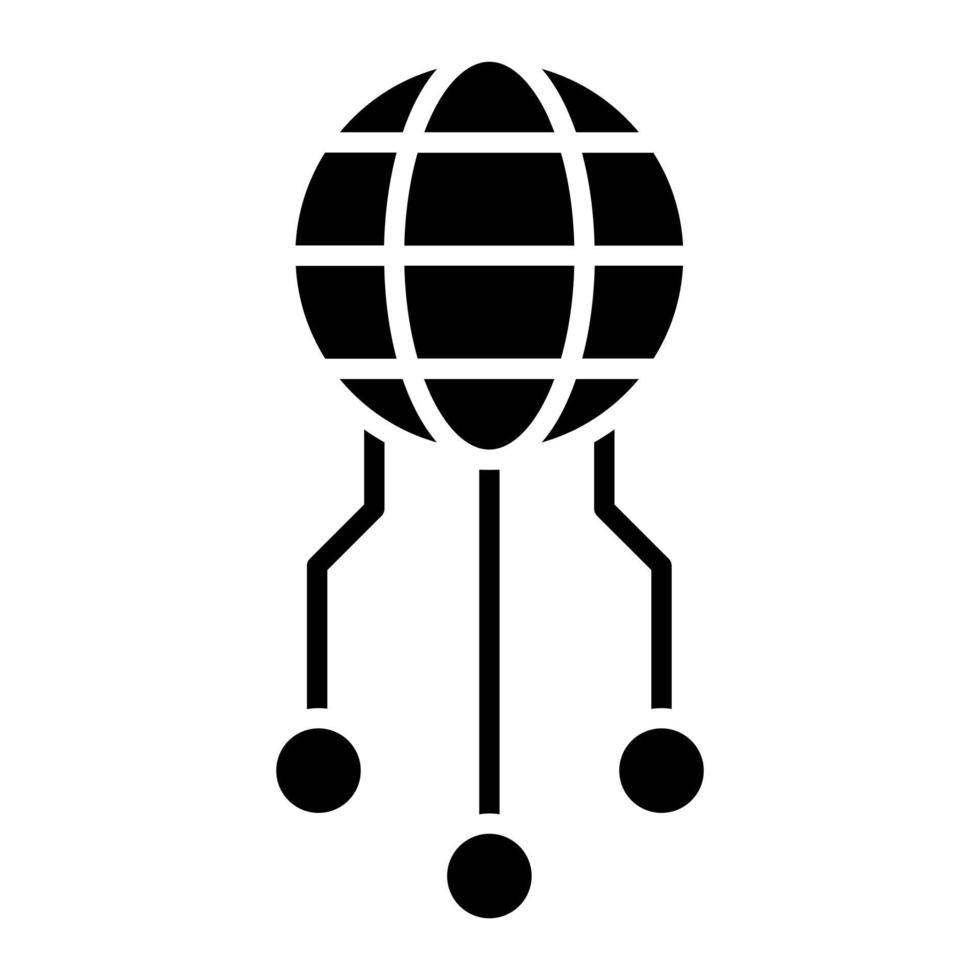 Networking vector icon