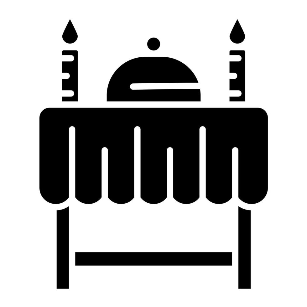 Dinner vector icon