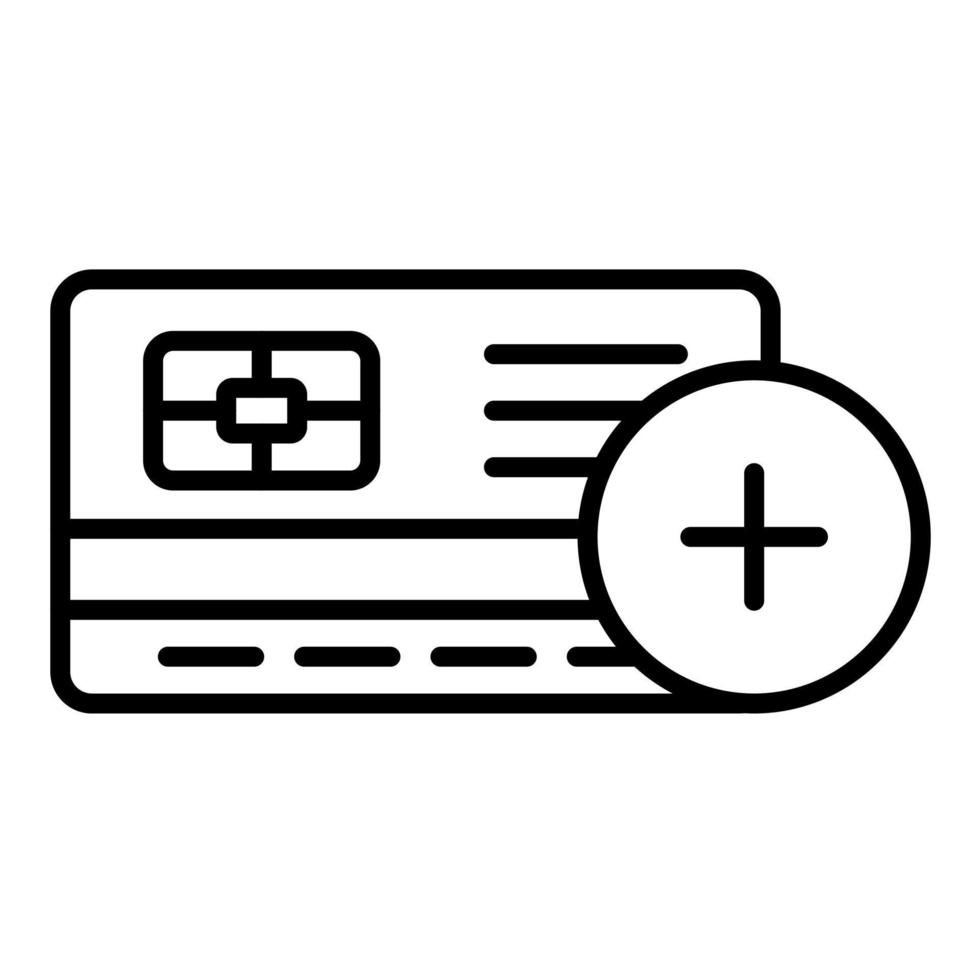 Charge Card vector icon